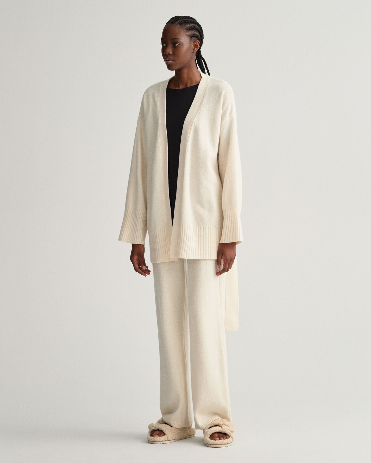 Casaco de malha de trespasse Lounge