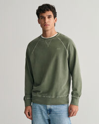 Sweatshirt com decote redondo Sunfaded