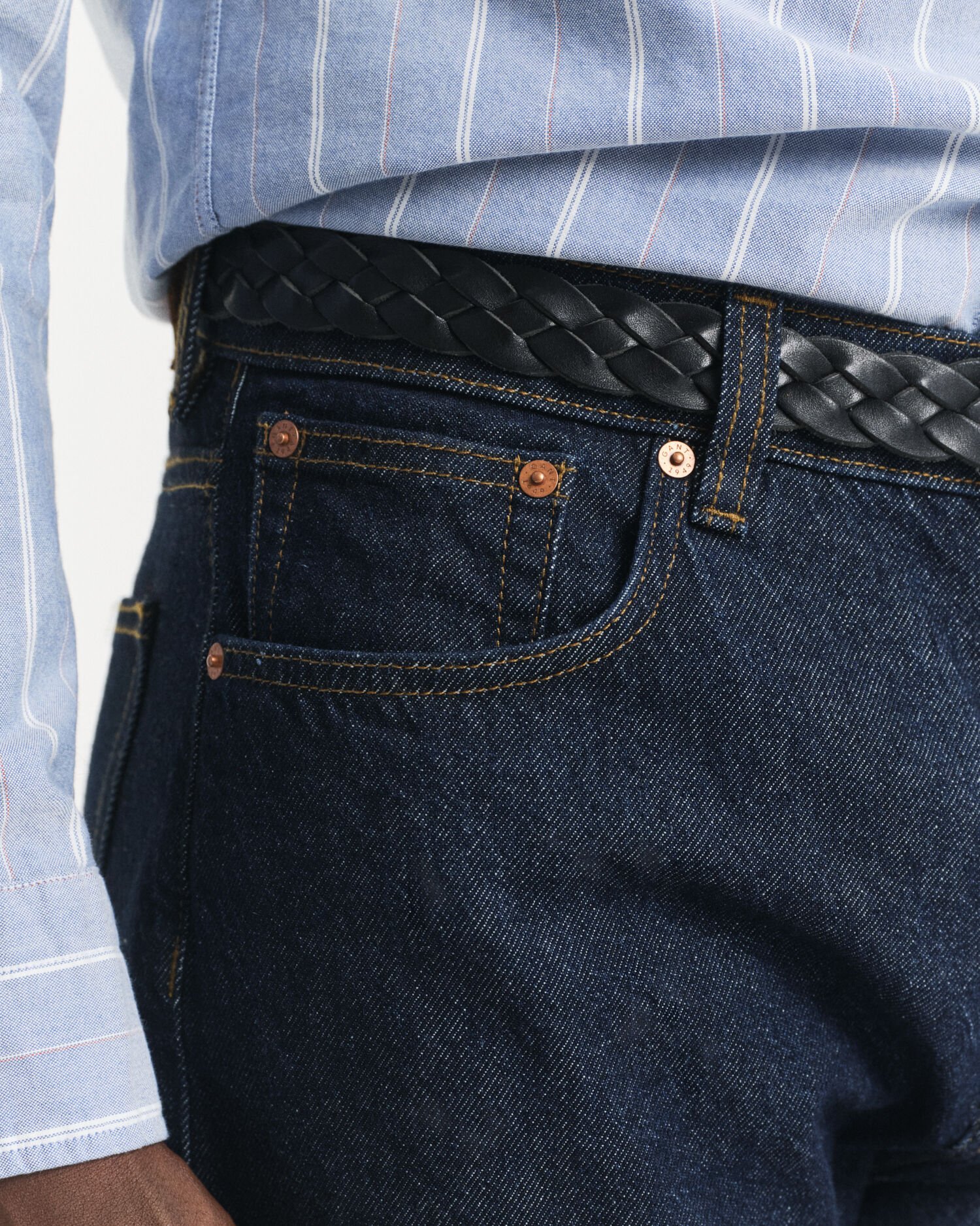 Calças de ganga straight fit