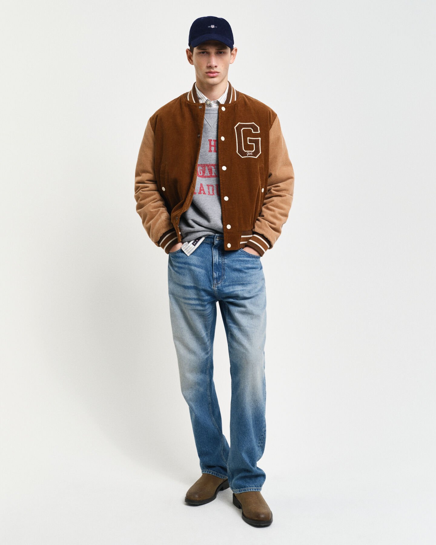GANT Varsity Jacket em bombazina