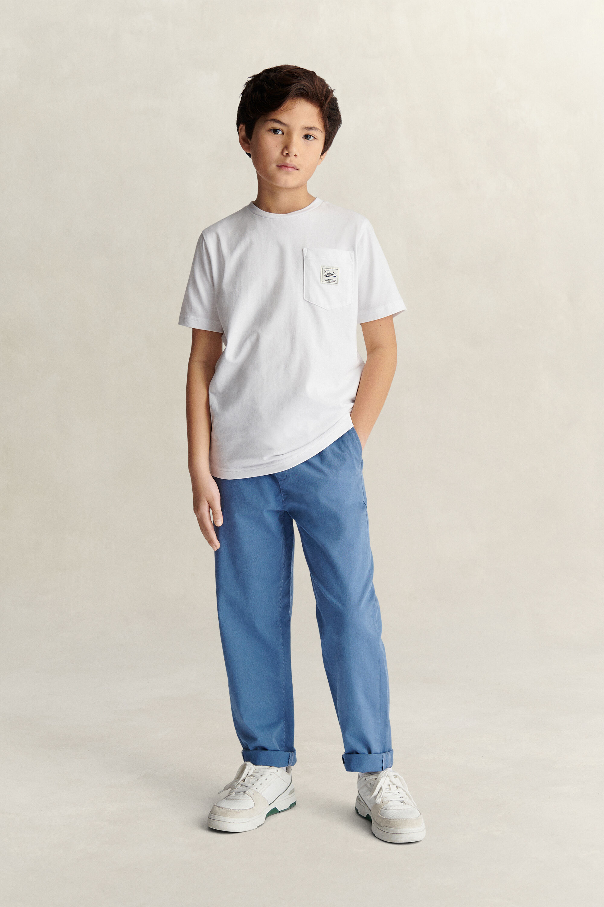 T-shirt com bolso Teen Boys