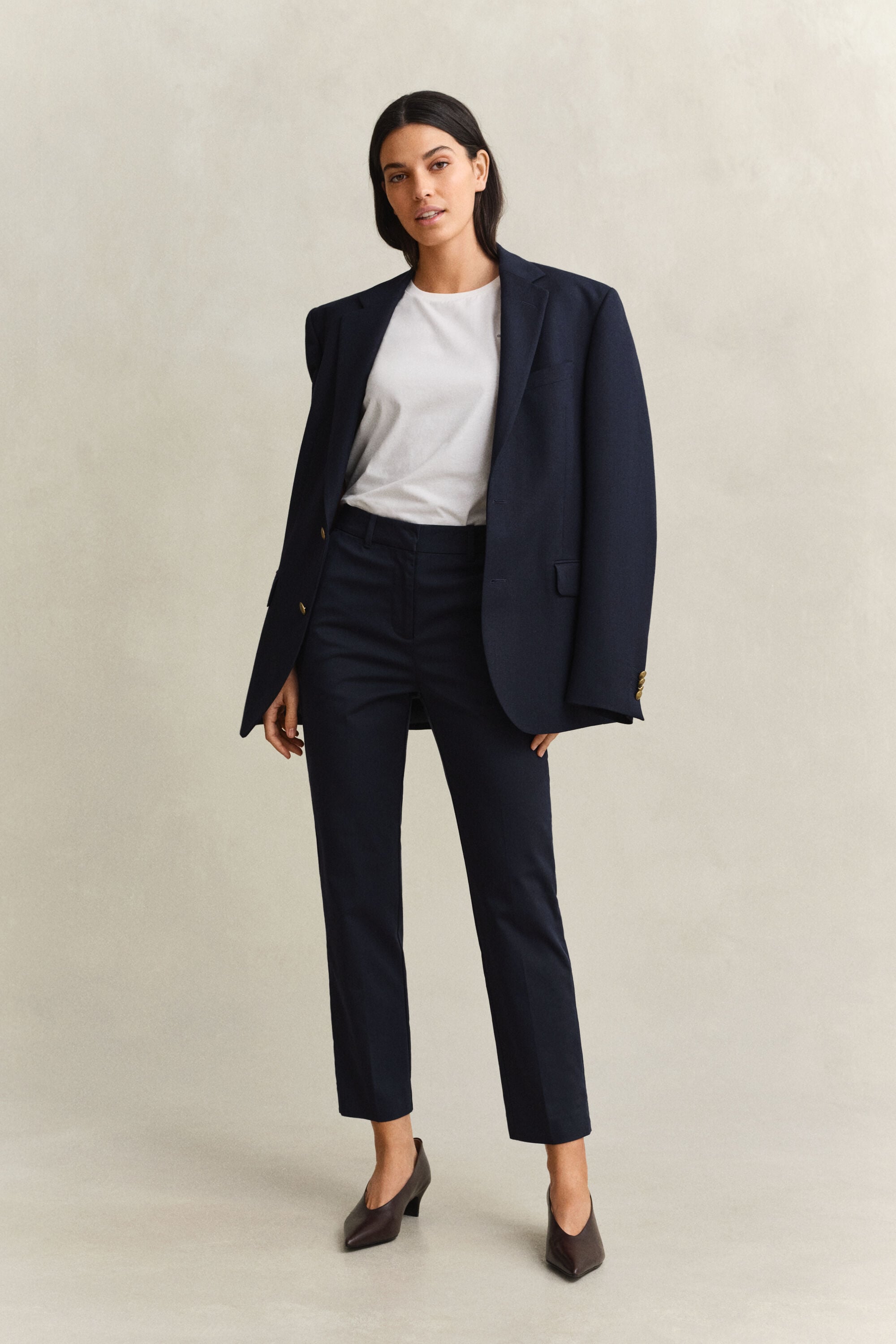 Calças slim fit