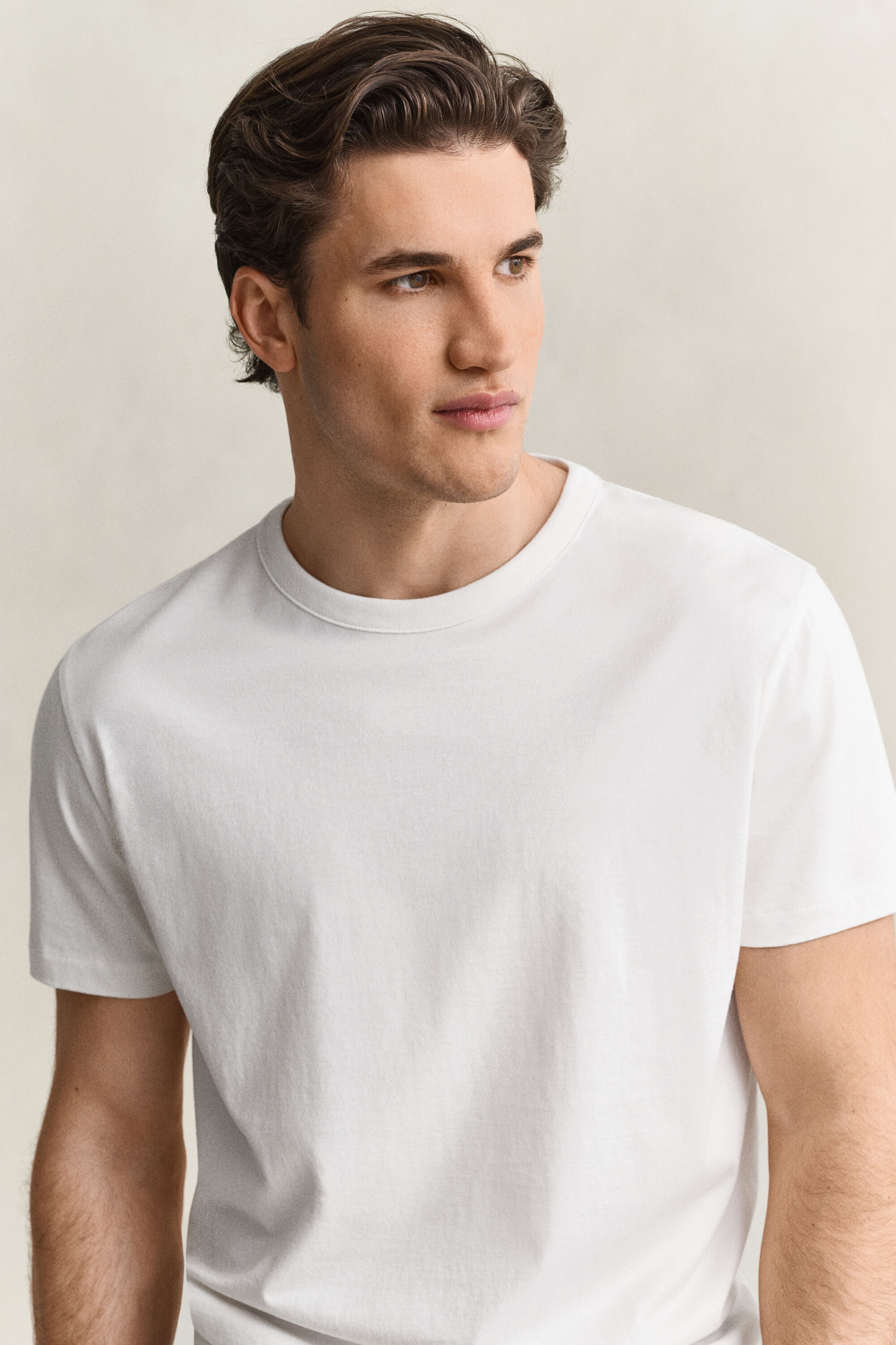 T-shirt em algodão Pima