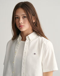 Camisa de manga curta Oxford Teens