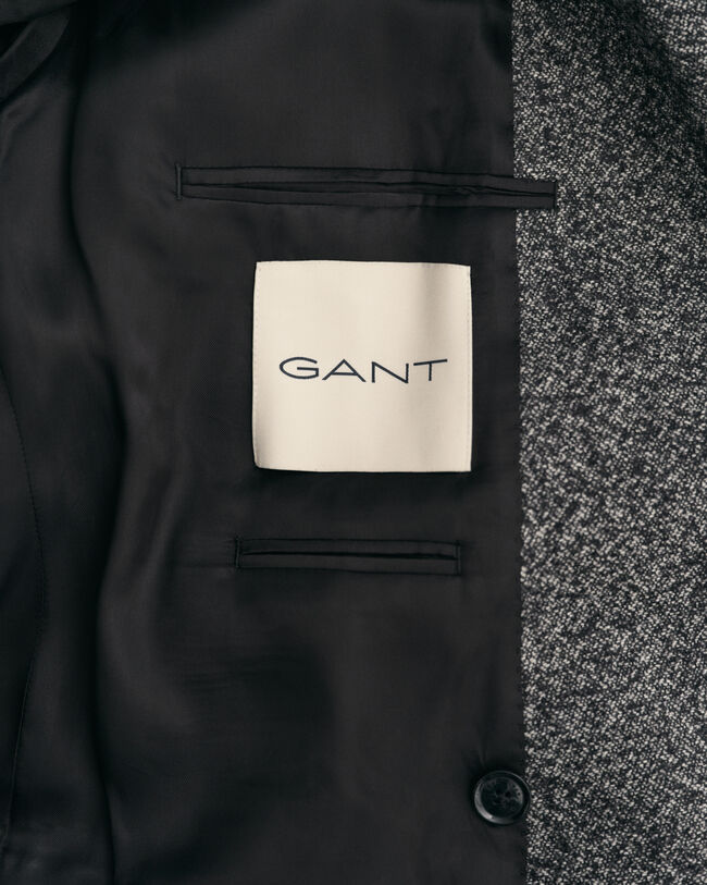 Blazer em tweed oversized