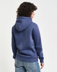 Sweatshirt com capuz e fecho Tonal Shield
