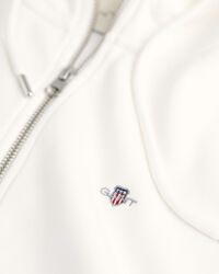 Sweatshirt com capuz e fecho Shield