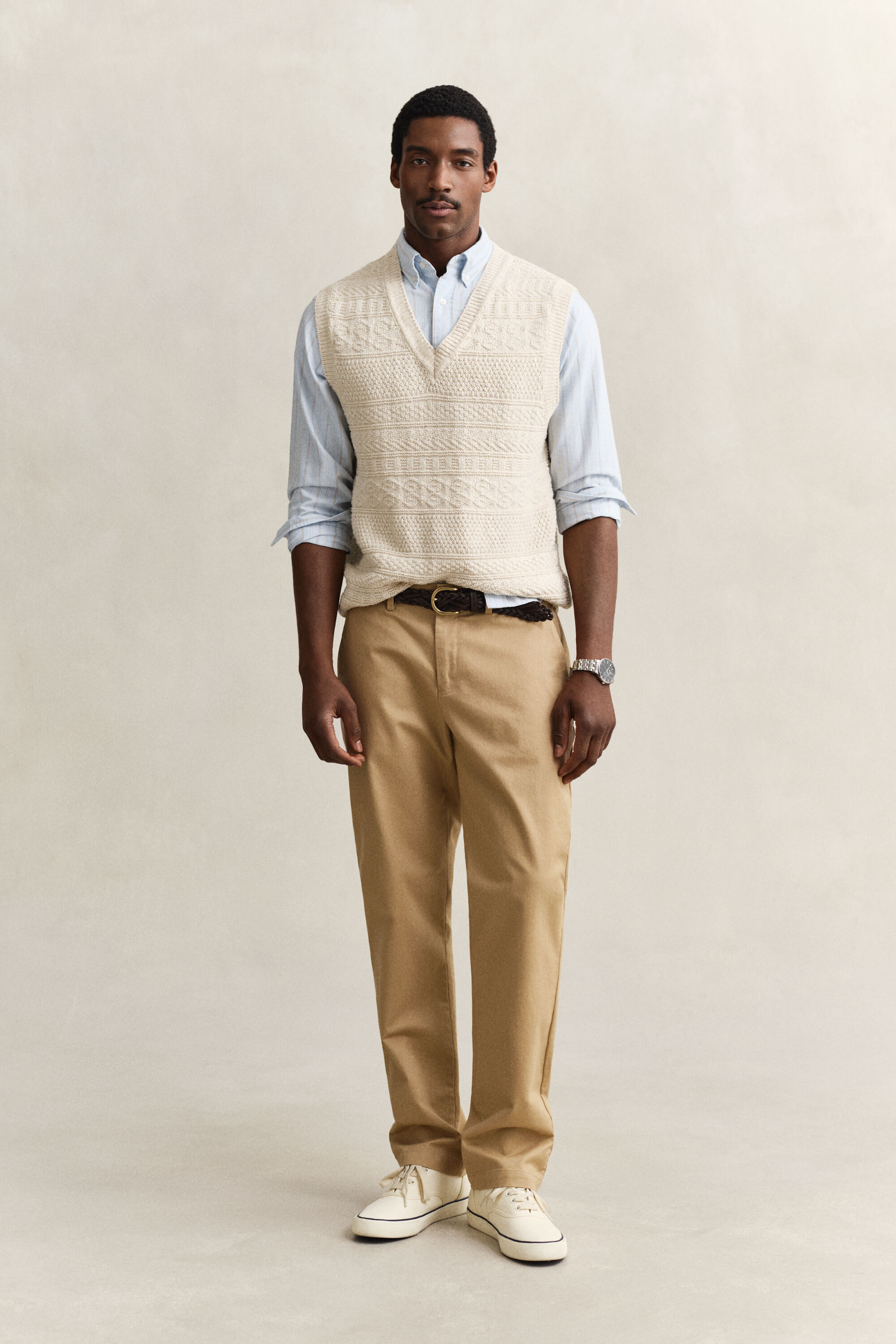 Calças chino elegantes regular fit