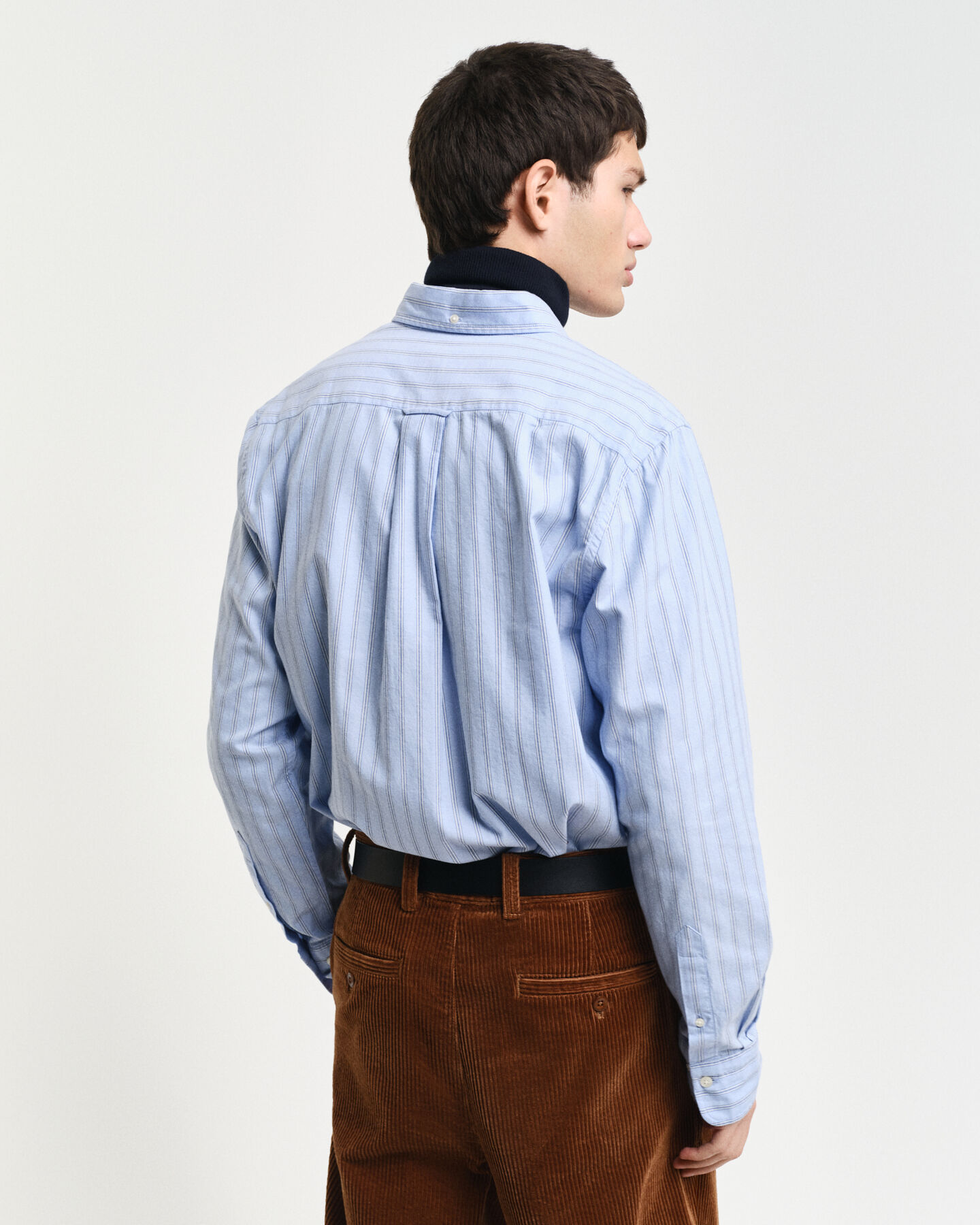 Camisa Oxford Archive &agrave;s riscas regular fit