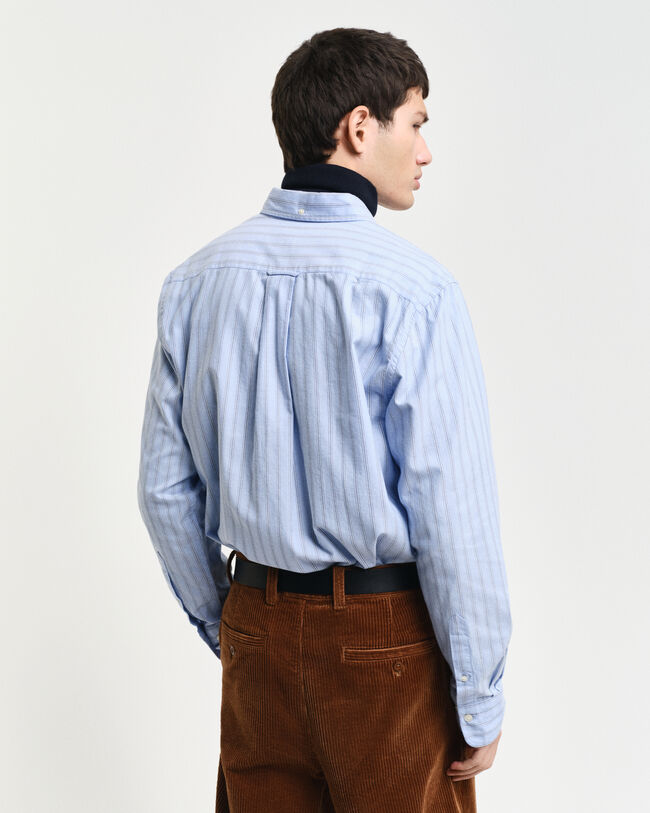 Camisa Oxford Archive &agrave;s riscas regular fit