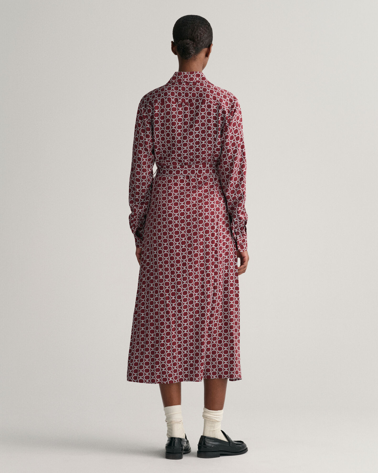 Vestido-camisa Geometric slim fit