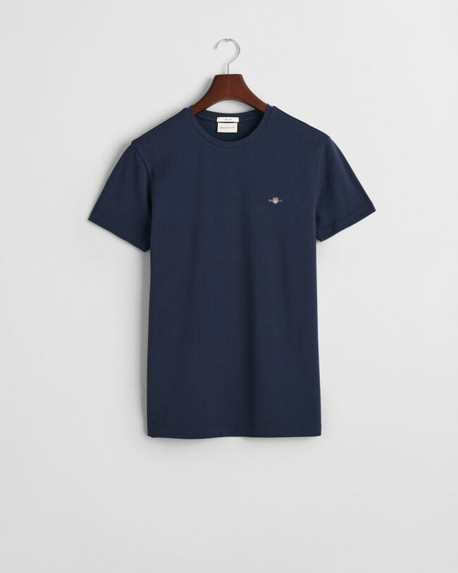 T-shirt em algodão piqué