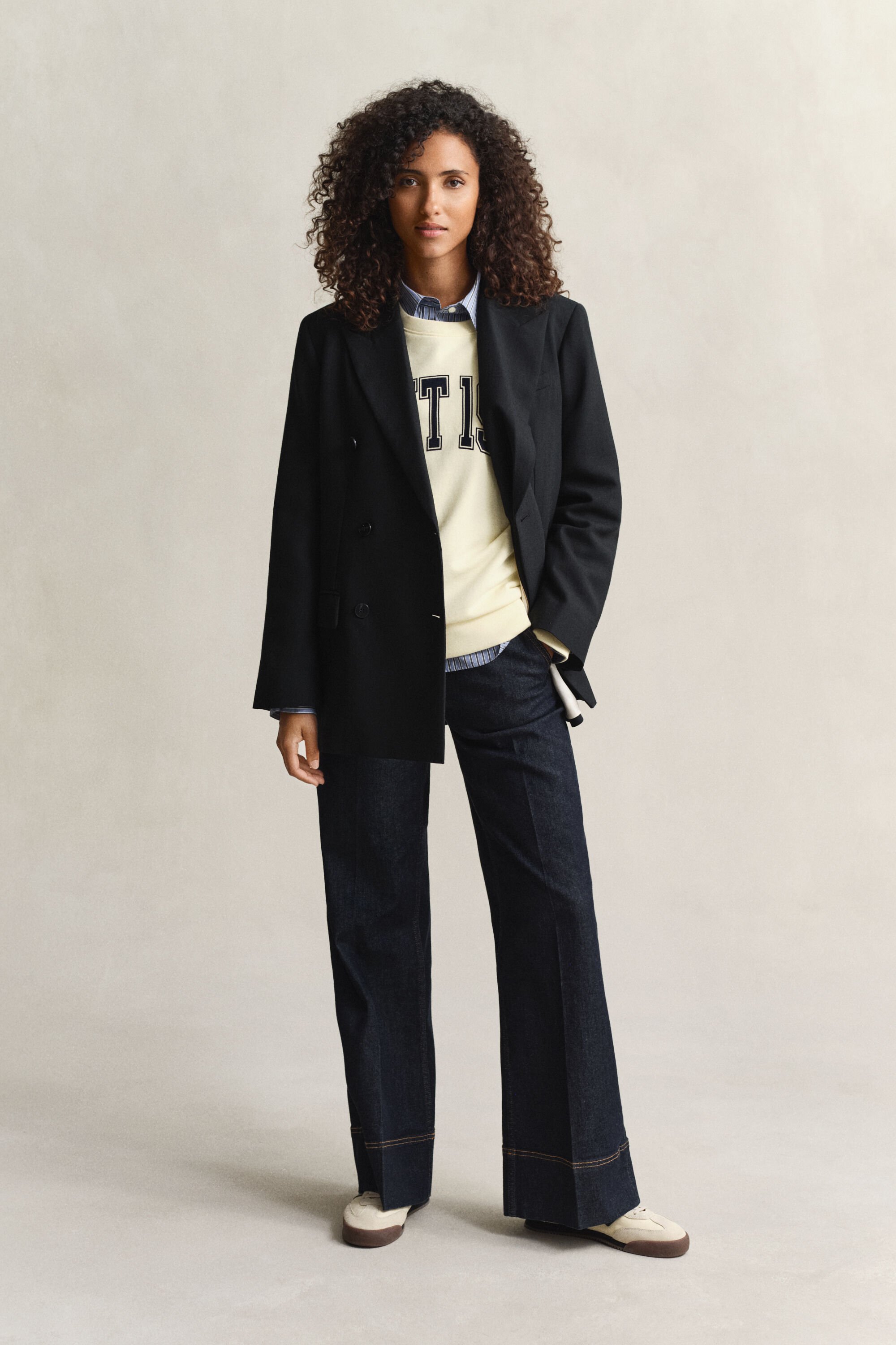 Sweatshirt com decote redondo Graphic