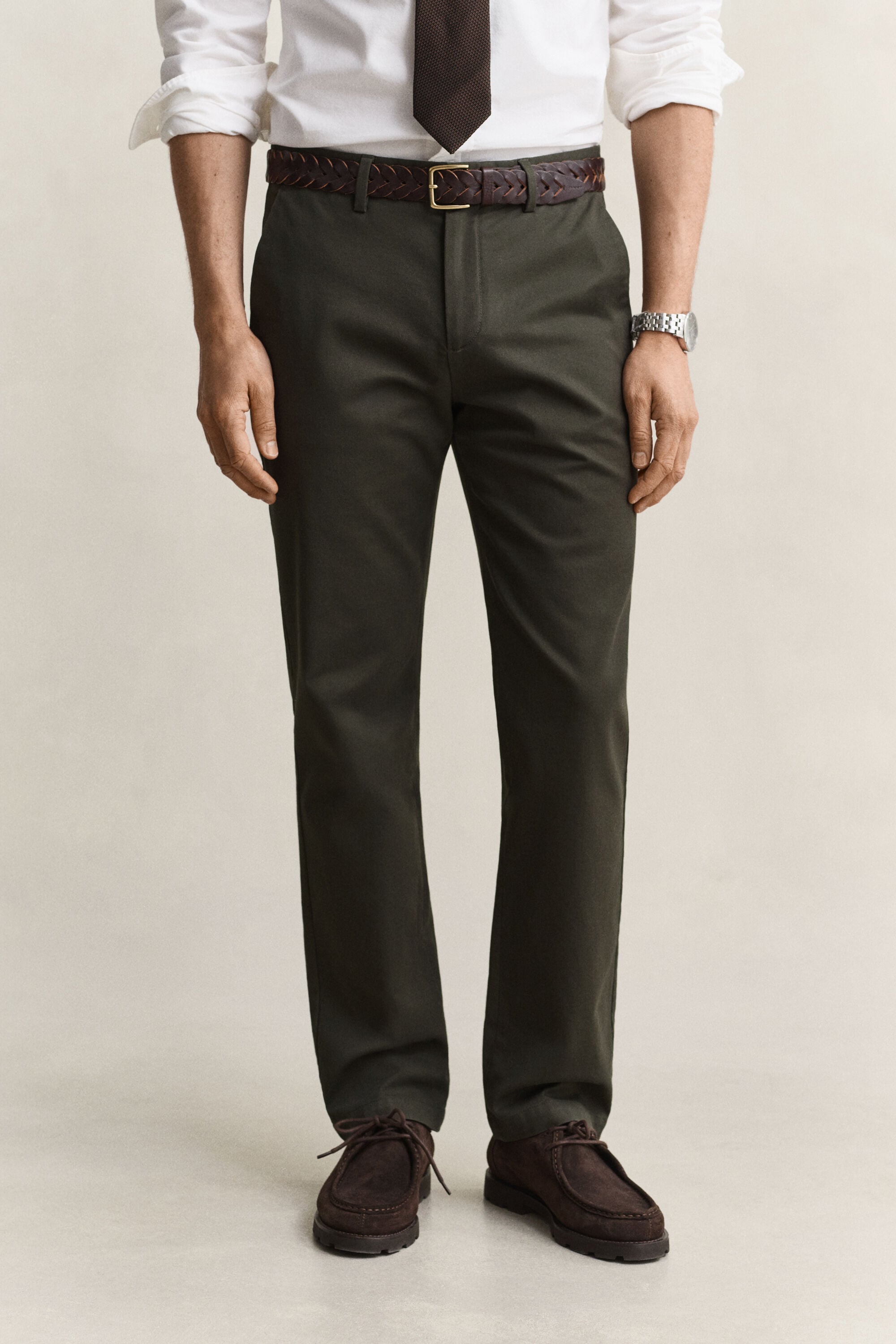 Calças chino elegantes regular fit