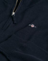 Sweatshirt com meio fecho em algodão Shield Teens