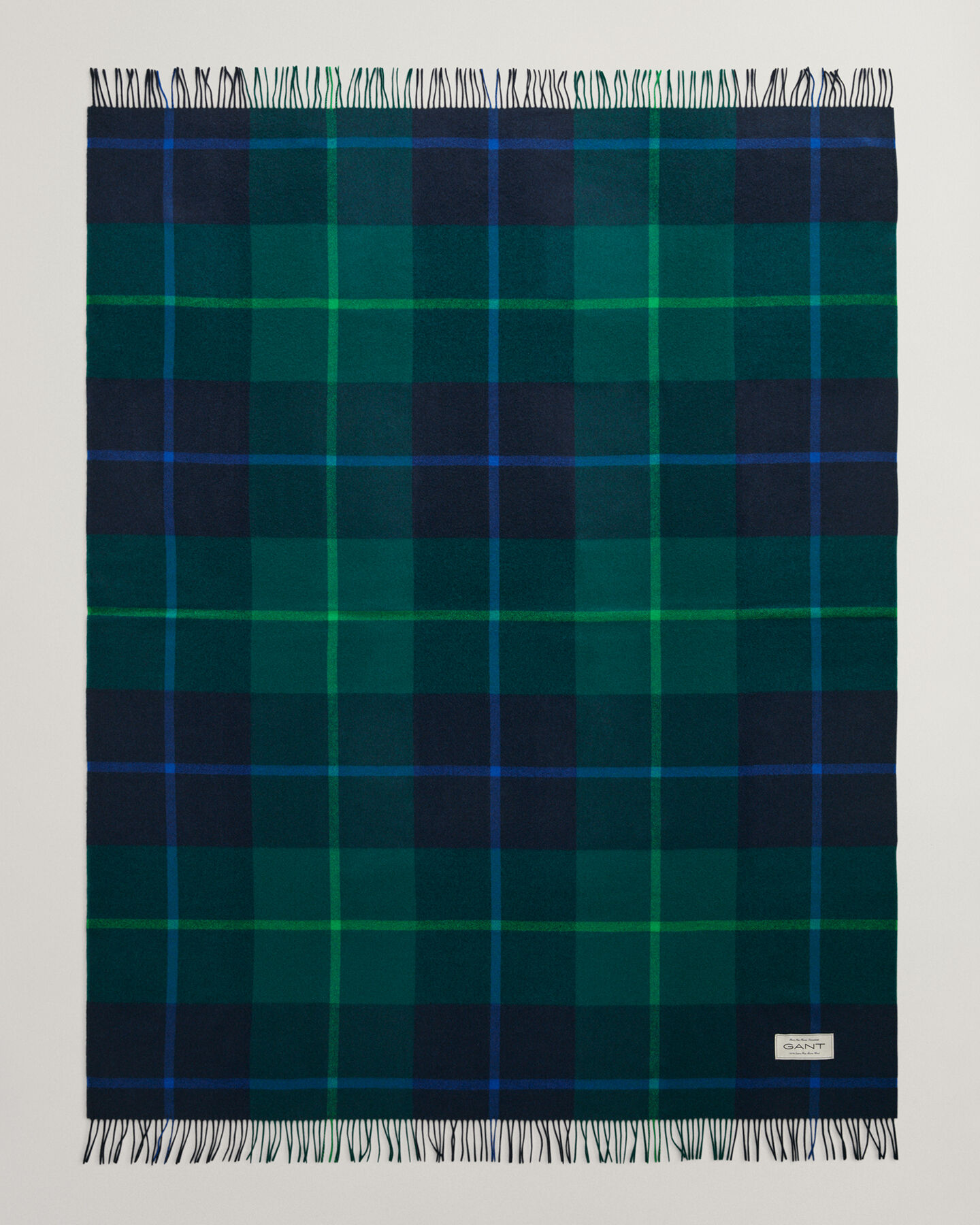 Manta decorativa em lã de merino extrafina