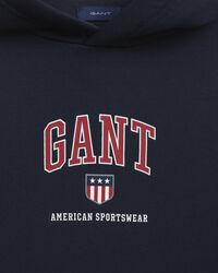 Sweatshirt com capuz Retro Shield Teens