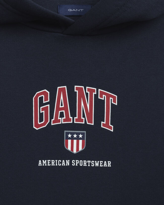 Sweatshirt com capuz Retro Shield Teens