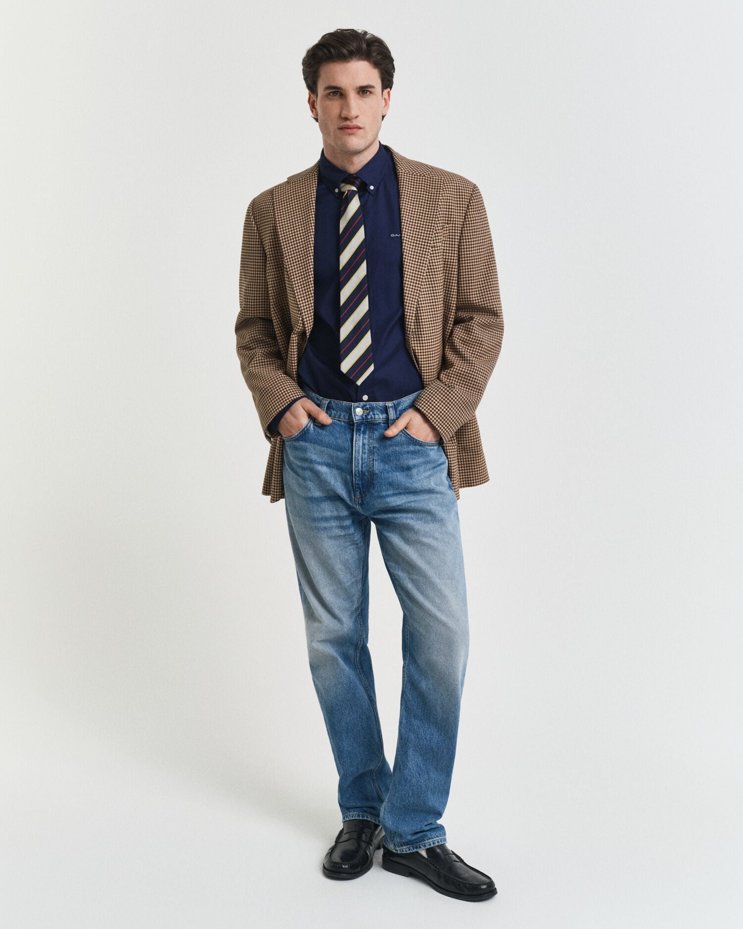 Camisa Oxford pinpoint regular fit