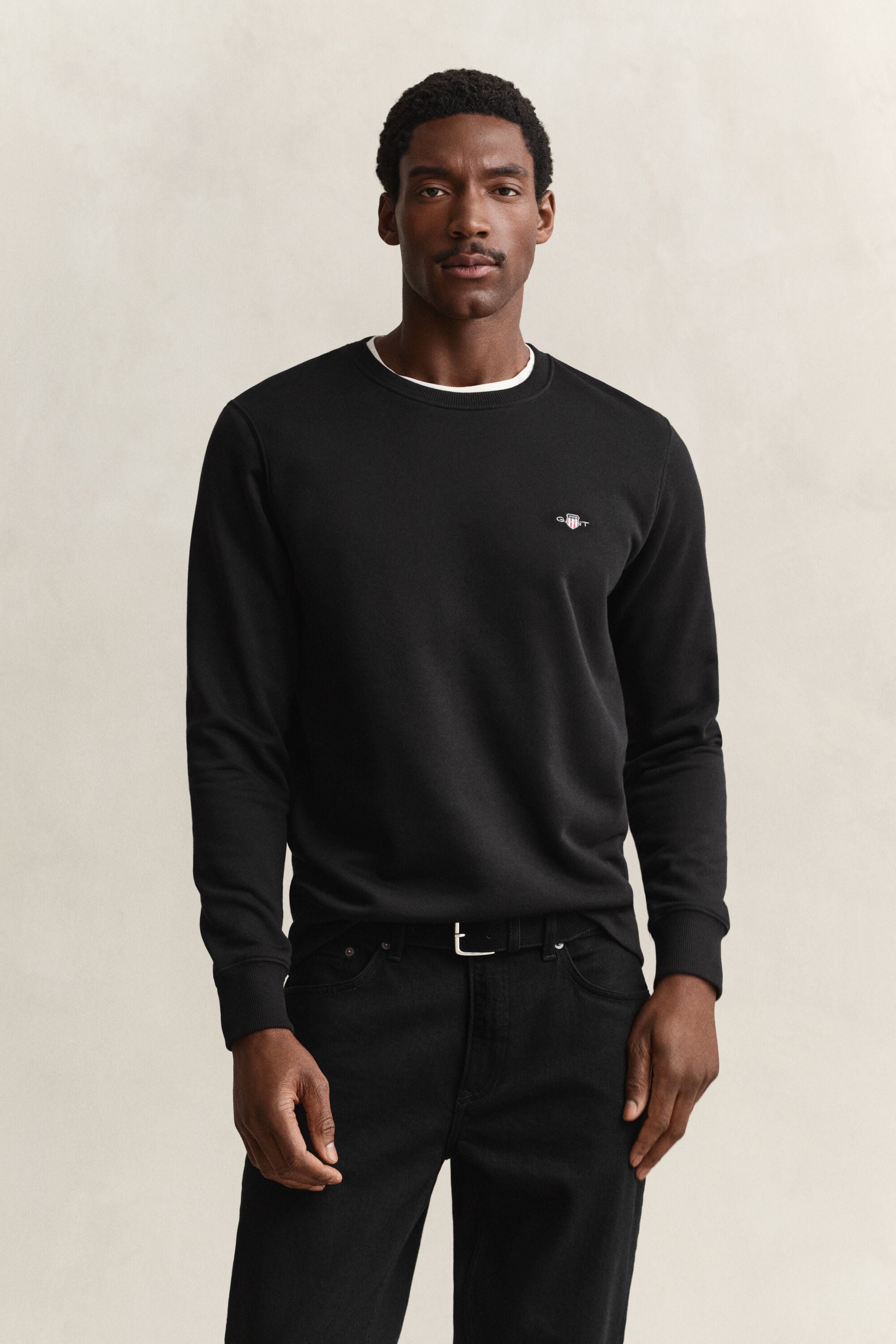 Sweatshirt com decote redondo Shield