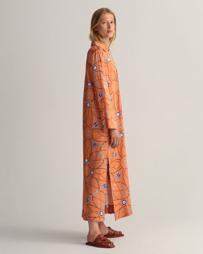 Vestido com estampado Sailing