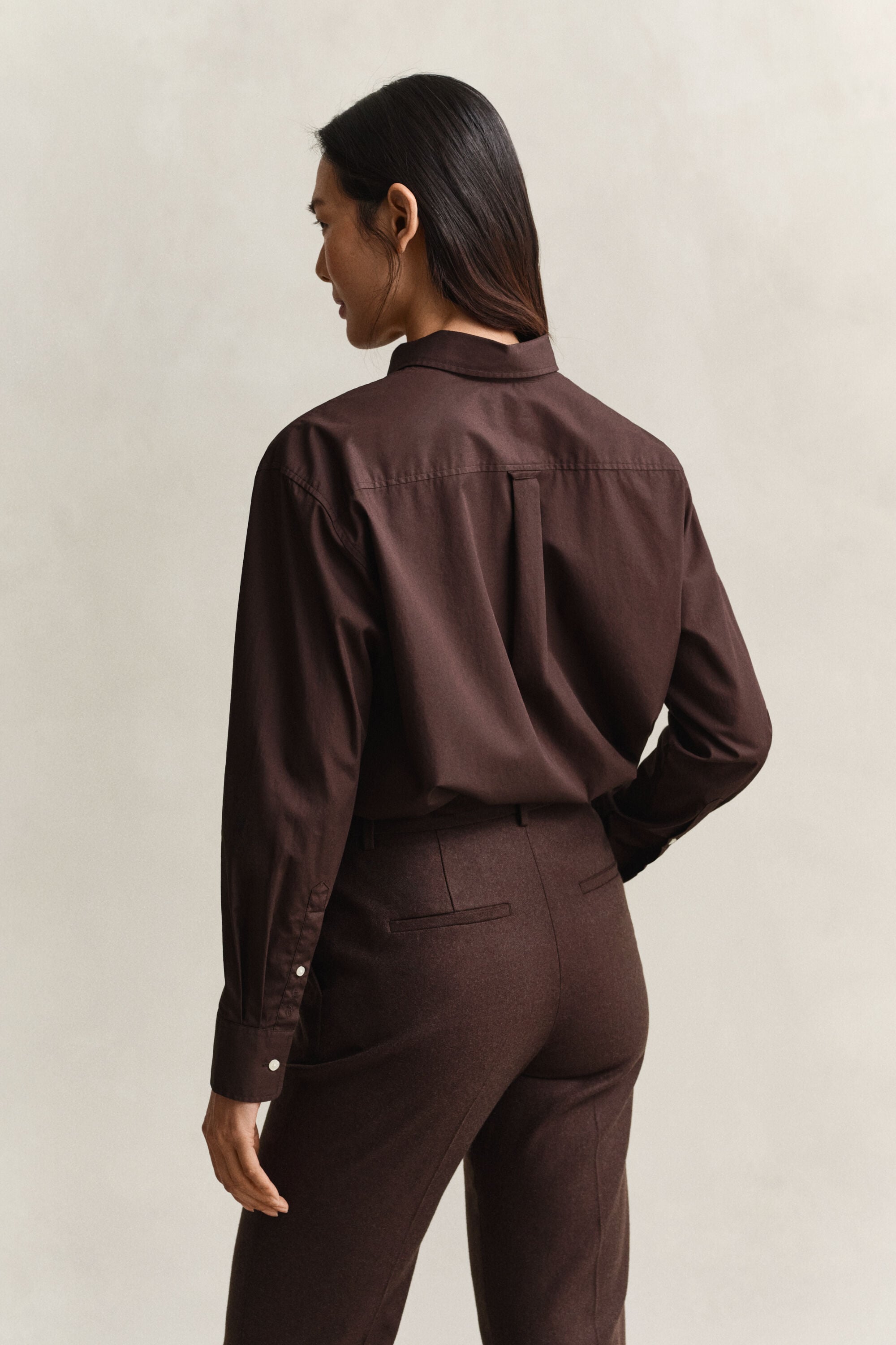 Camisa em popelina Classic relaxed fit
