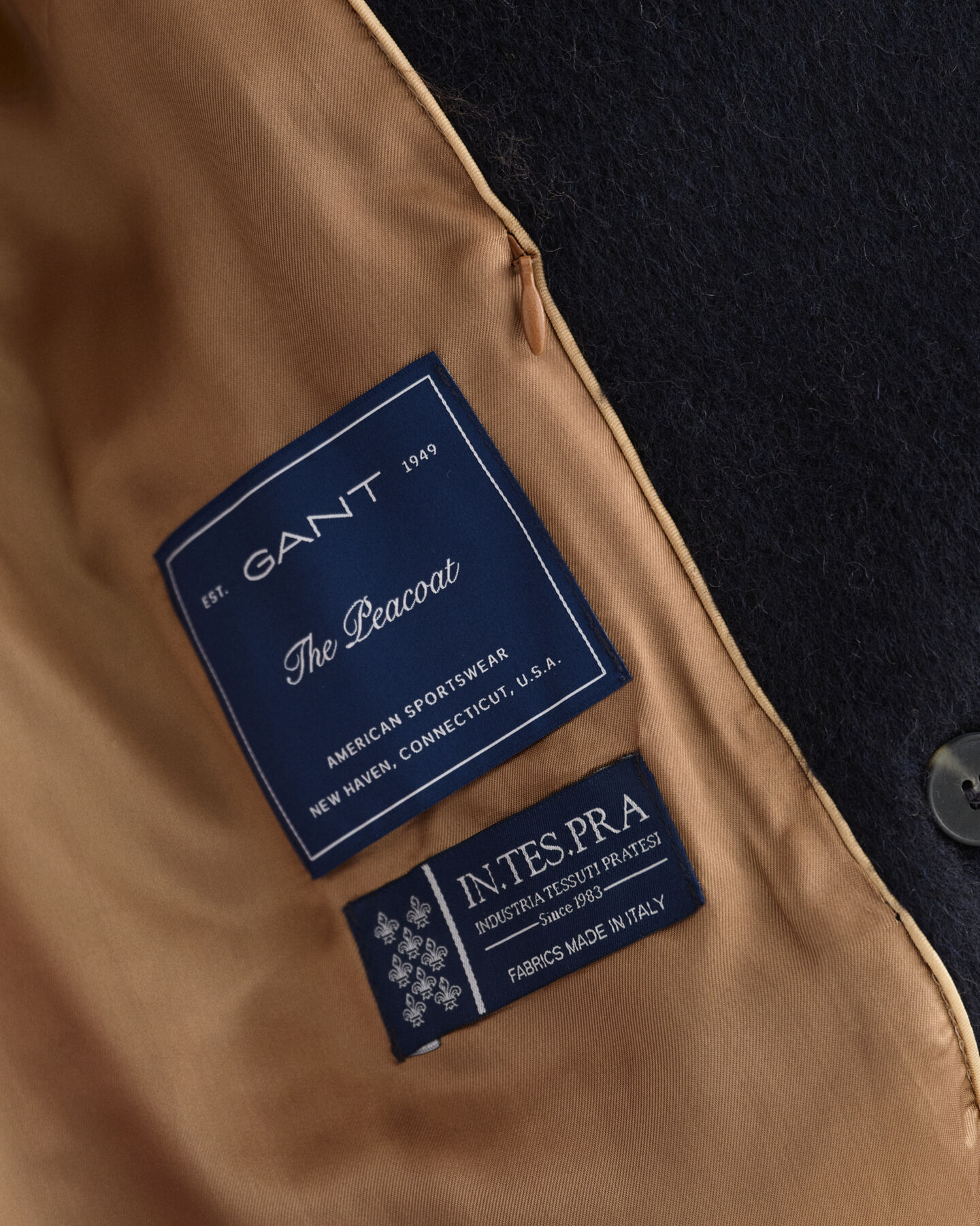 Casaco de marinheiro oversized