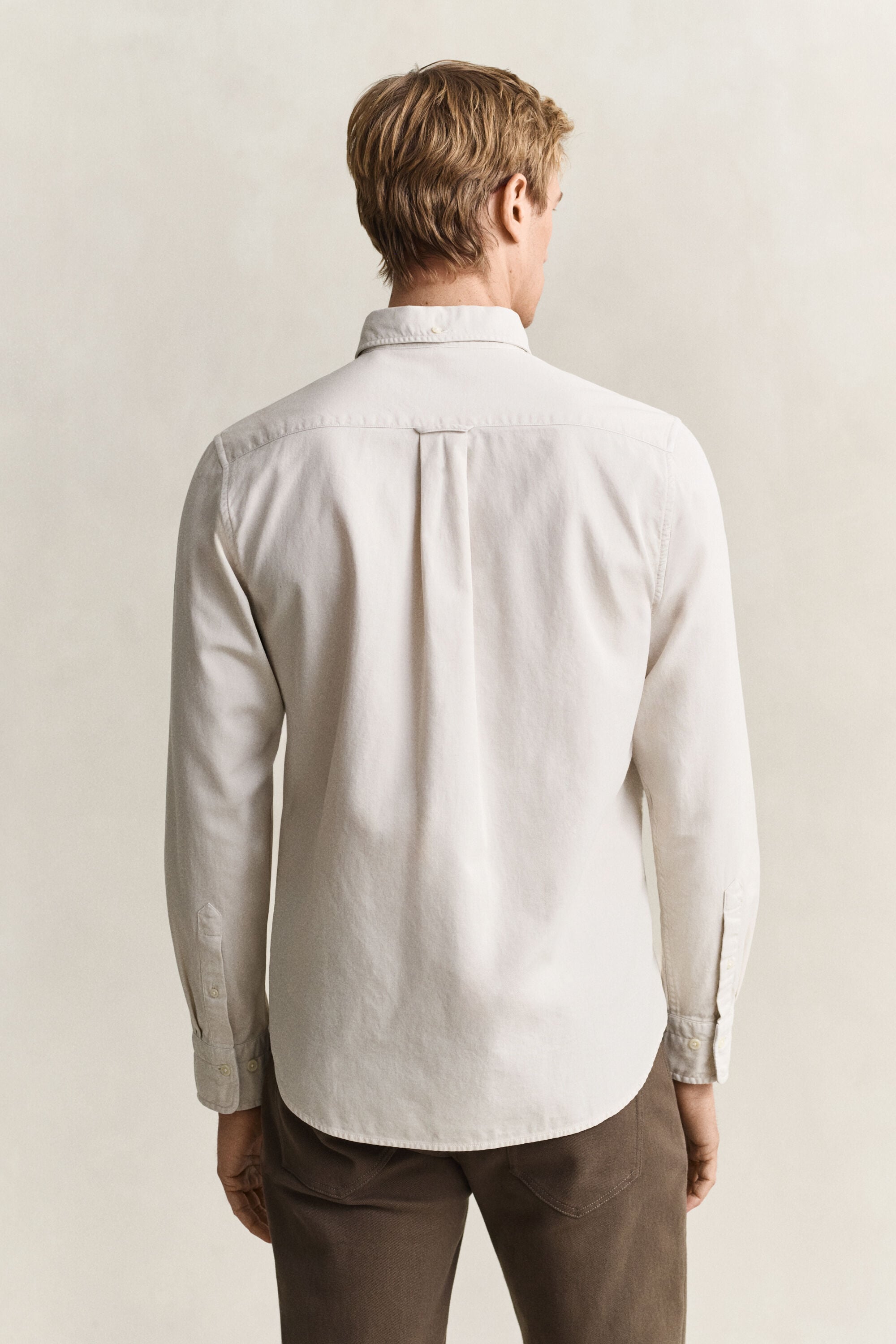 Camisa em sarja regular fit