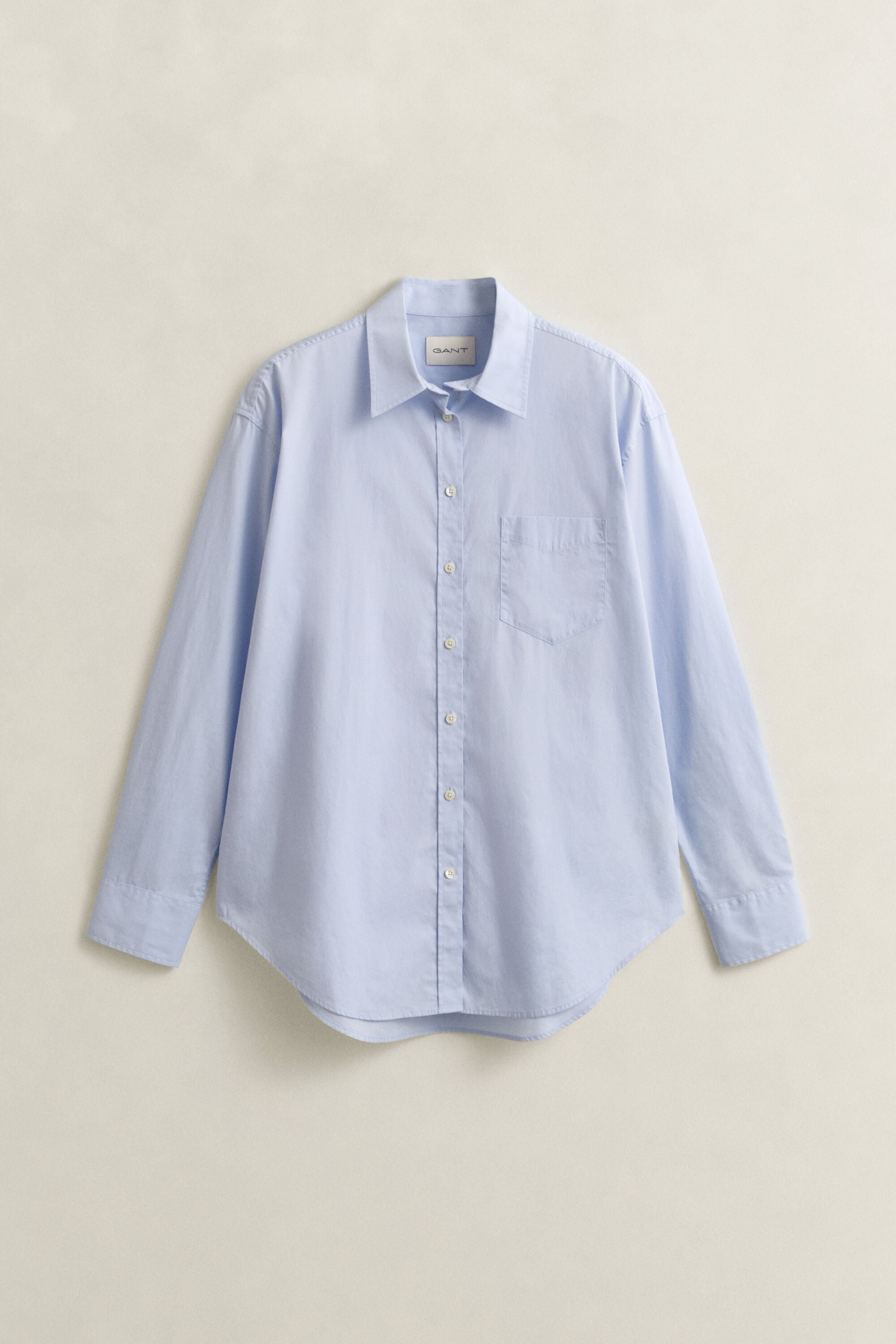 Camisa em popelina Classic relaxed fit