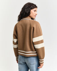 Camisola de malha canelada GANT Varsity