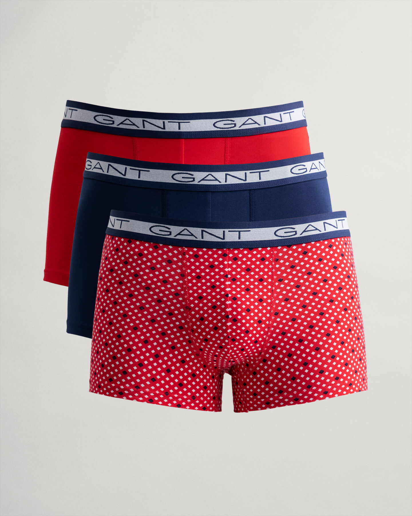 Pack de tr&ecirc;s boxers Diamond Dot Basic