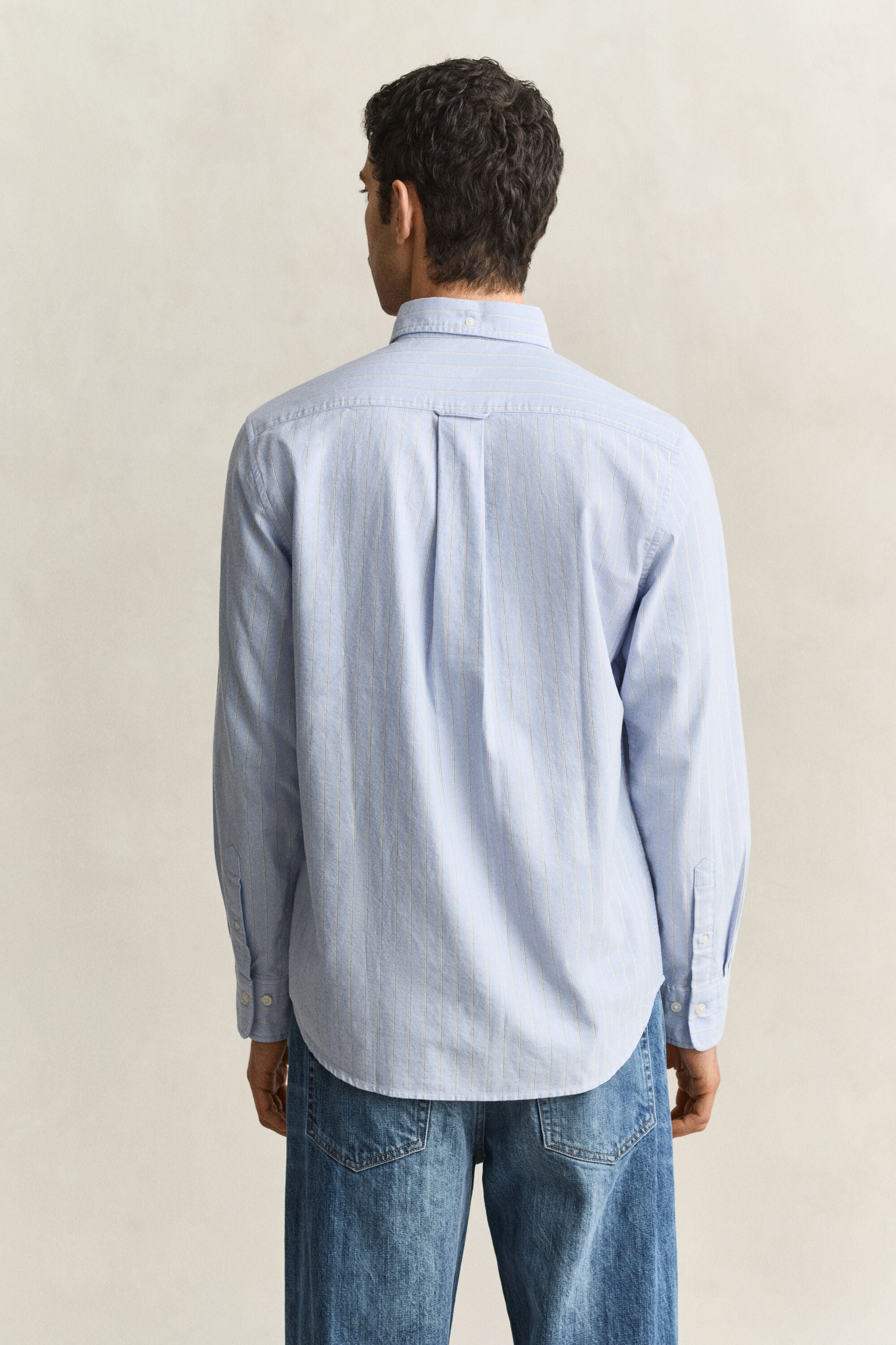 Camisa Oxford Archive às riscas