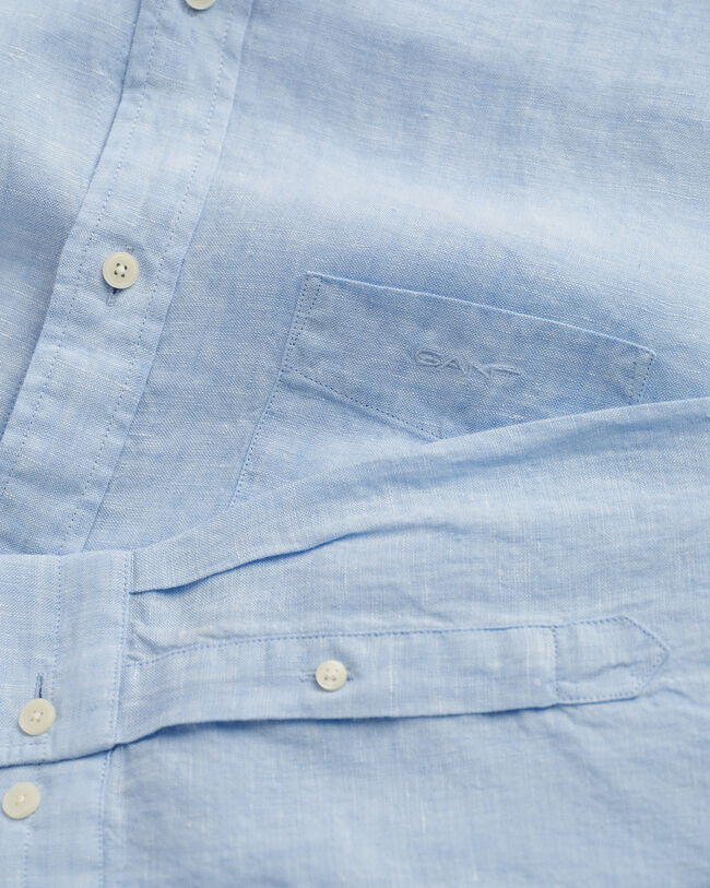 Camisa de linho regular fit