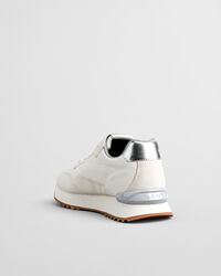 T&eacute;nis em pele e nylon Bevinda