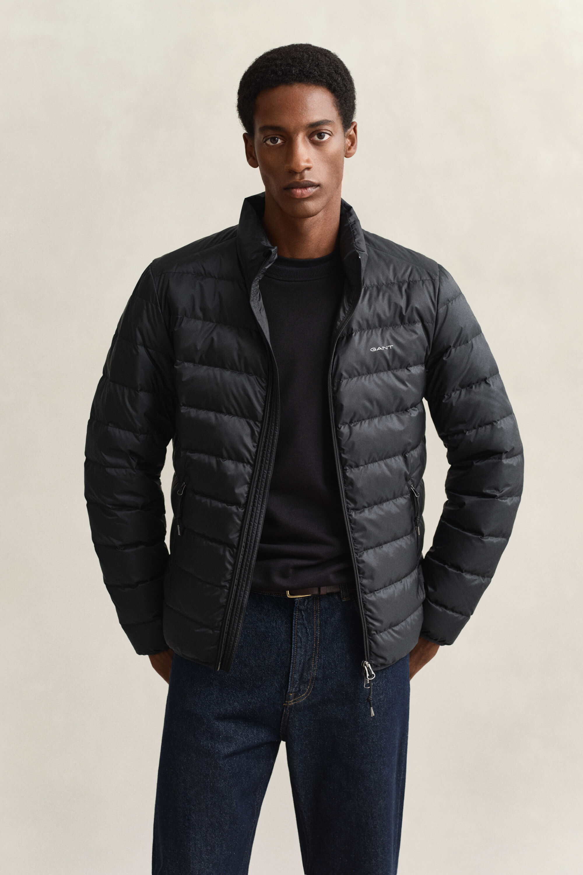 Blusão de penas leve