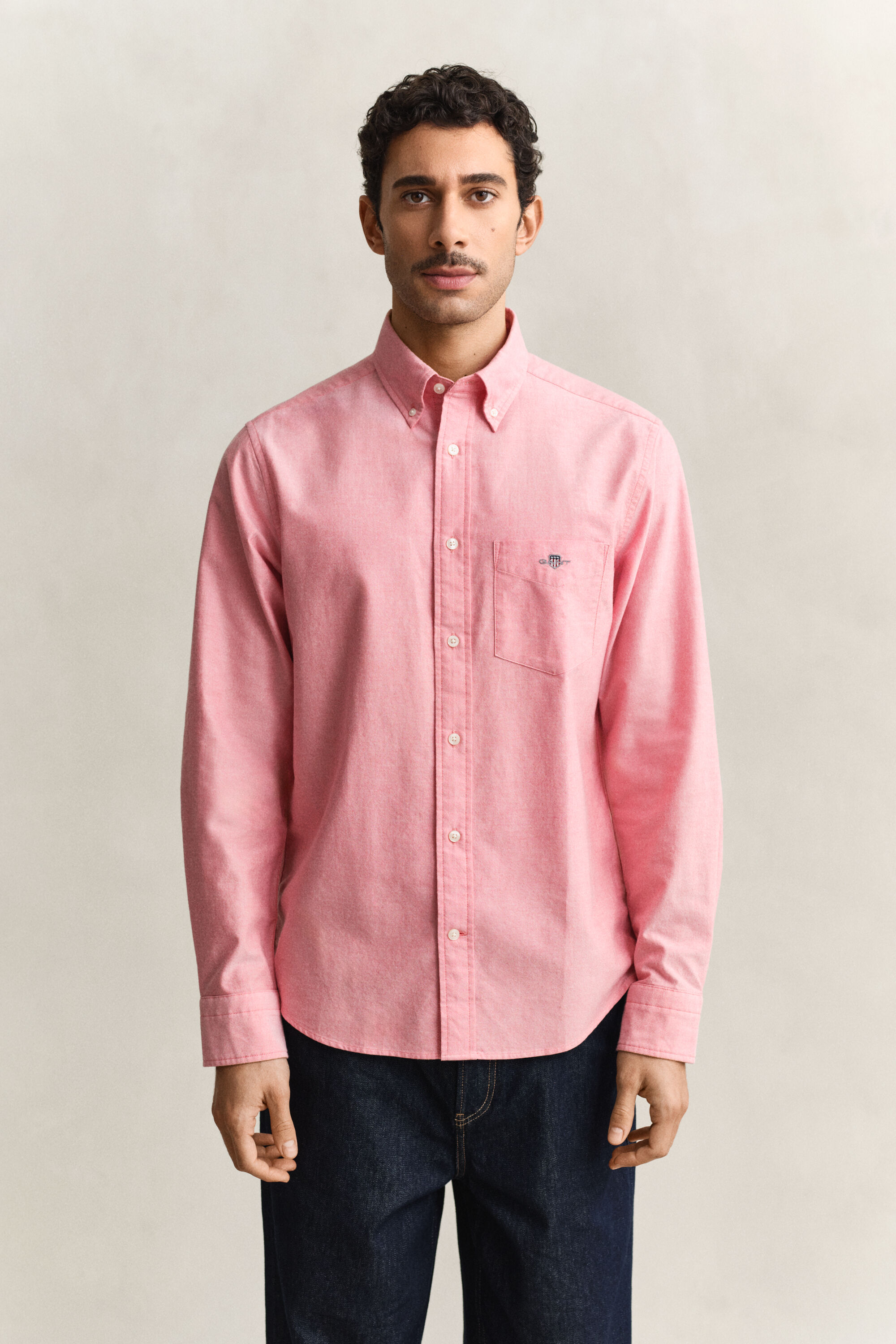 Camisa Oxford clássica regular fit