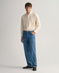 Calças de ganga Stone Washed relaxed fit