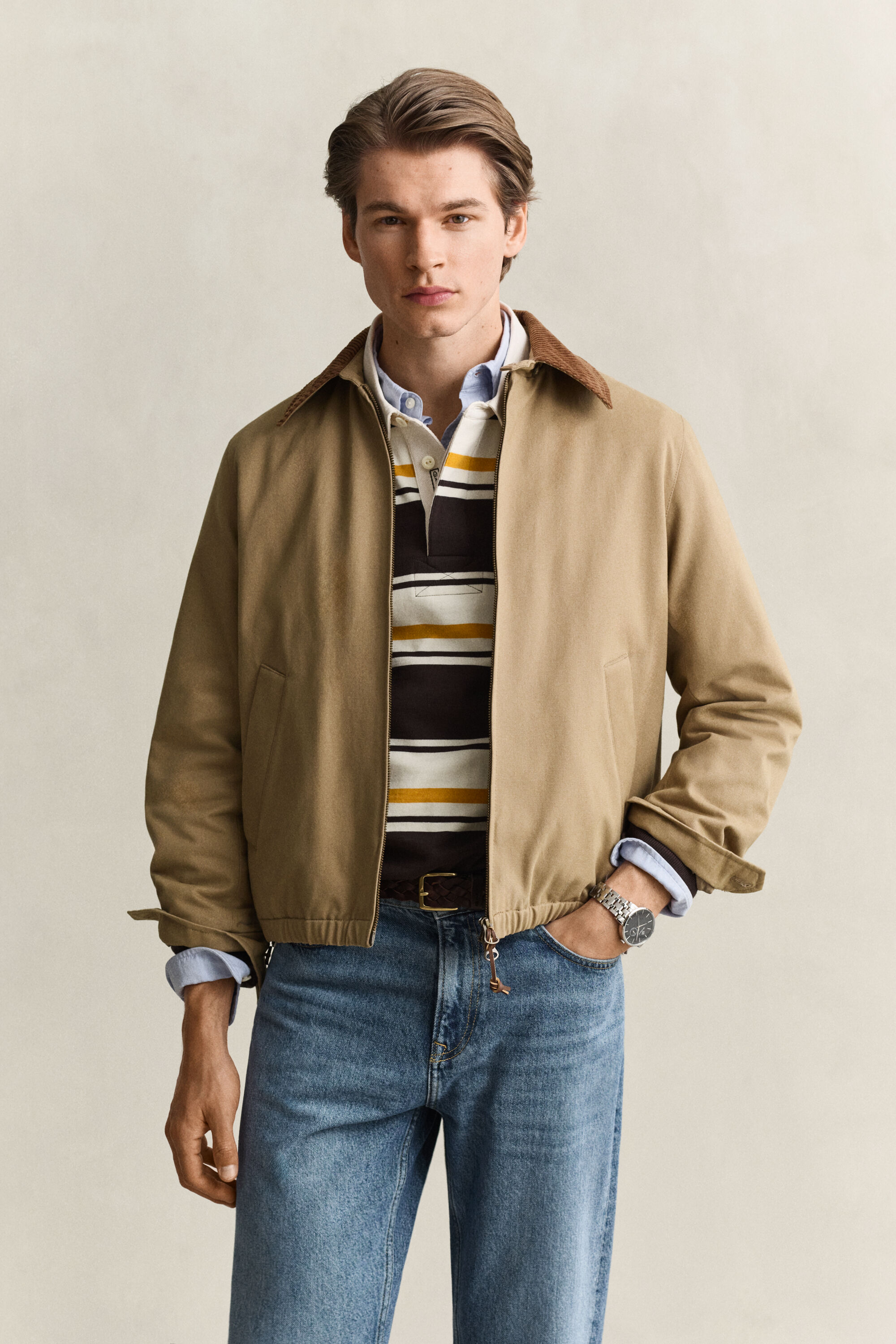 Casaco Harrington Moleskin