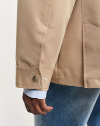 Casaco em sarja de algodão