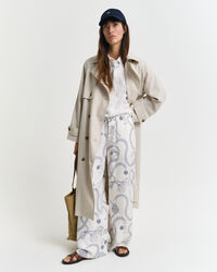 Cal&ccedil;as com cord&atilde;o Sailing Print relaxed fit