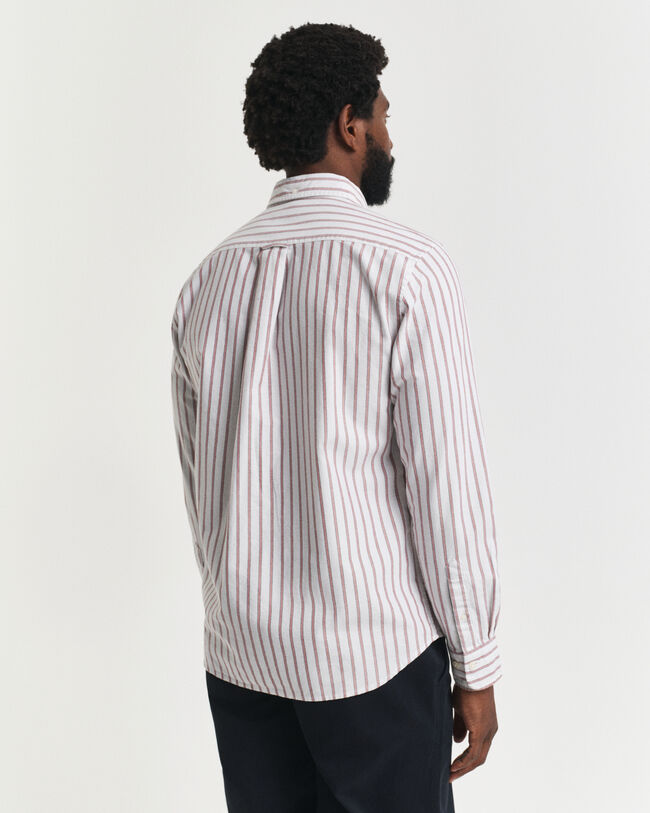 Camisa Oxford Archive às riscas regular fit