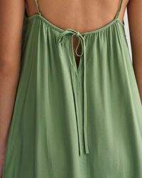 Vestido de al&ccedil;as maxi