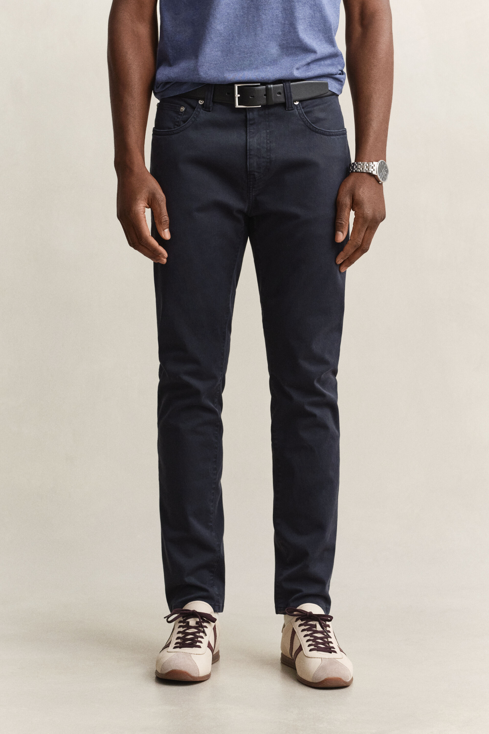 Calças Desert slim fit