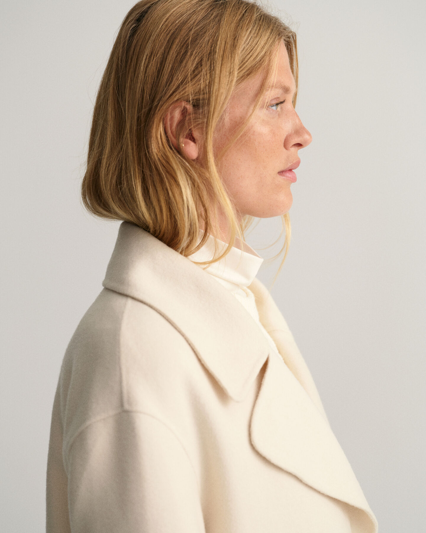 Casaco de marinheiro cosido &agrave; m&atilde;o