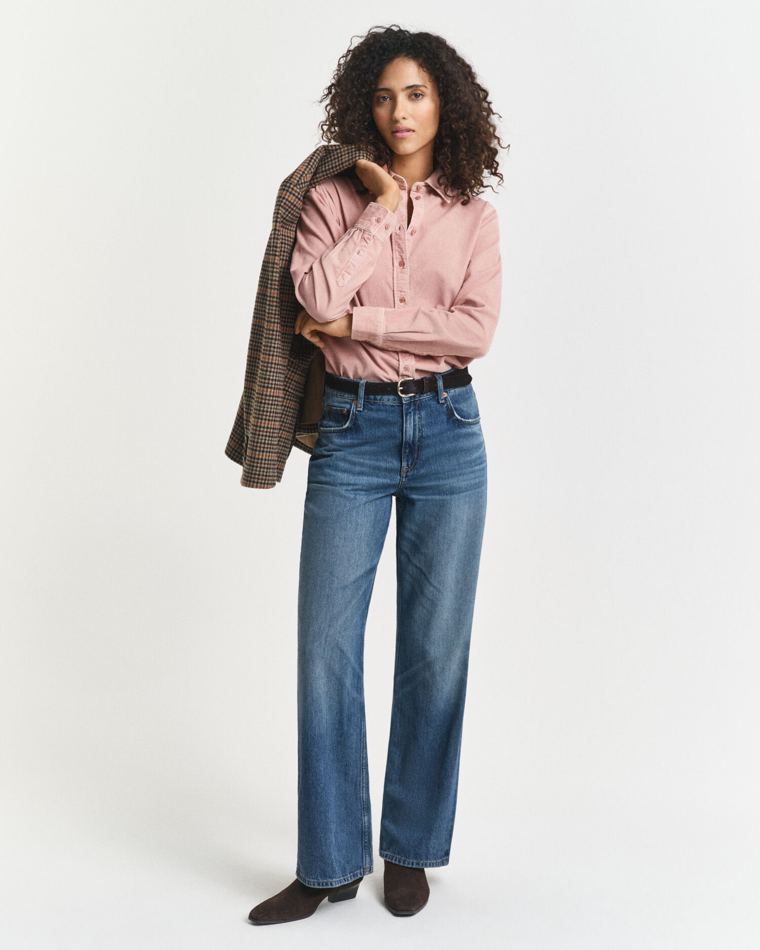 Camisa de bombazina regular fit