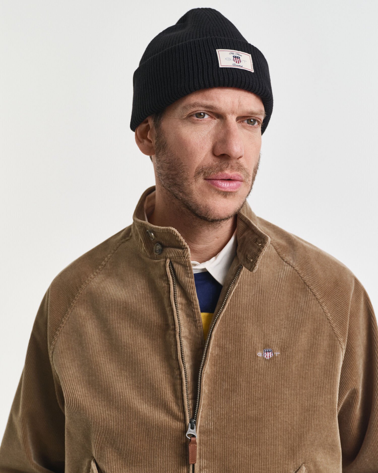 Casaco Harrington em bombazina