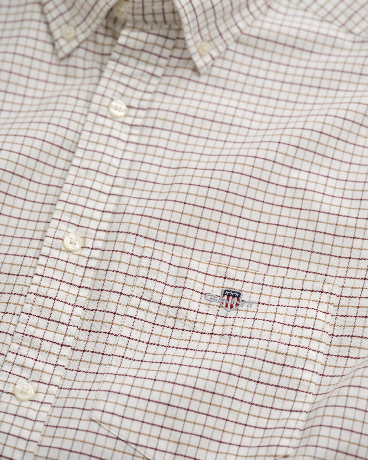 Camisa Oxford clássica Tattersall regular fit