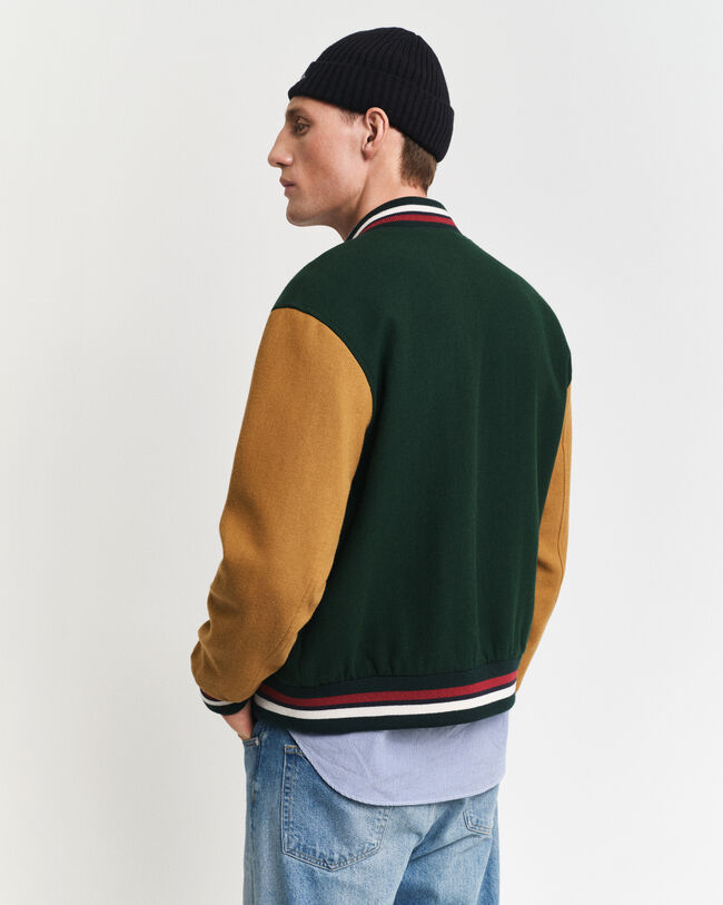 GANT Varsity Jacket em mistura de lã