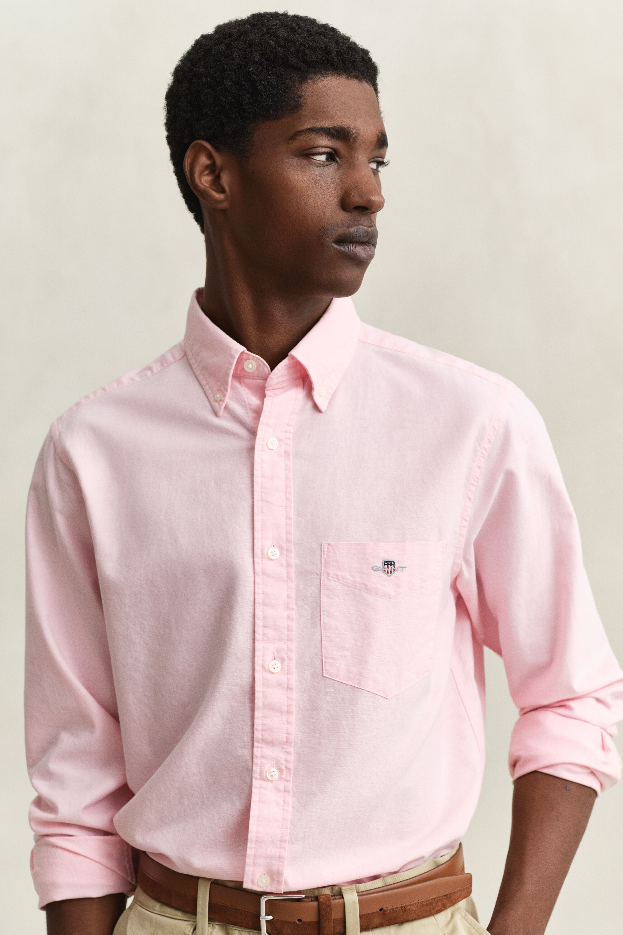 Camisa Oxford clássica regular fit