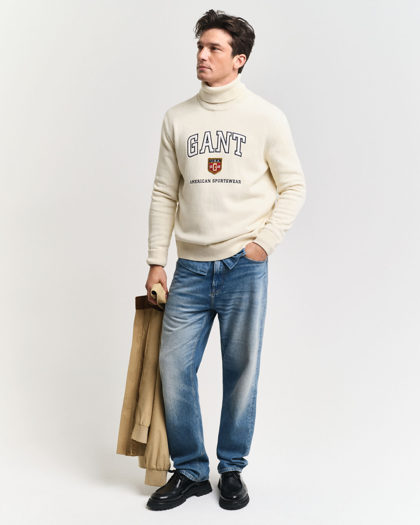 Camisola de gola alta GANT Graphic
